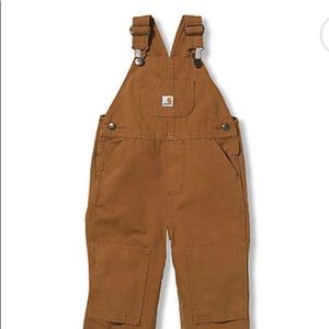 Carhartt infant canvas bibs